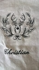 Personalisiertes Jausensackerl