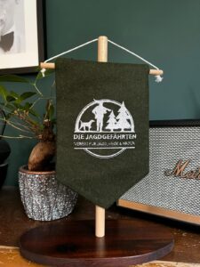 Wimpel Jagdgefährten